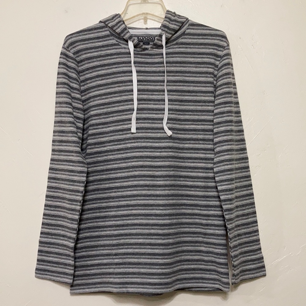 NWT Men’s Striped Sunday Sweater/Hoodie